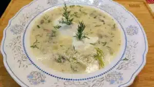 corba od tikvica i pecuraka