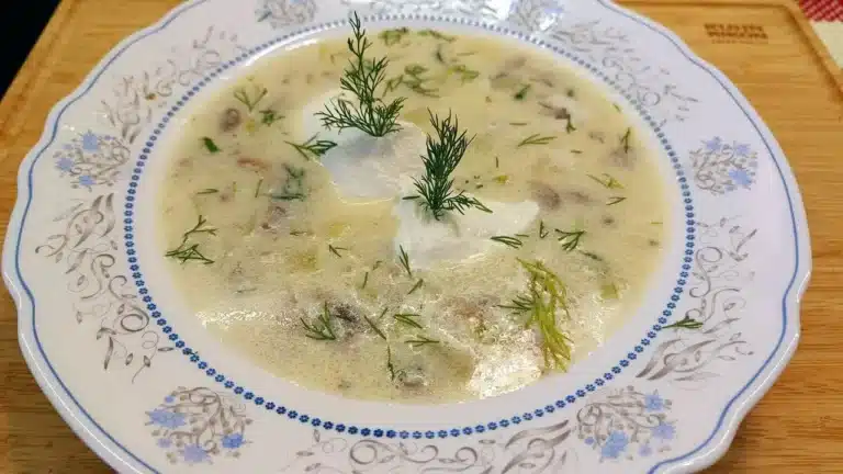corba od tikvica i pecuraka